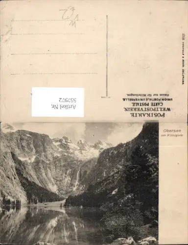 557972,Obersee Königsee Schönau am Königsee pub Würthle Sohn 1318