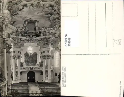 568808,Wallfahrtskirche Wies b. Steingaden Wieskirche