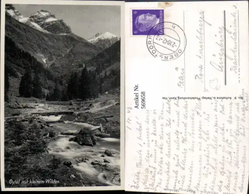 569658,Oytal m. Kleinem Wilden Gruben Oberstdorf