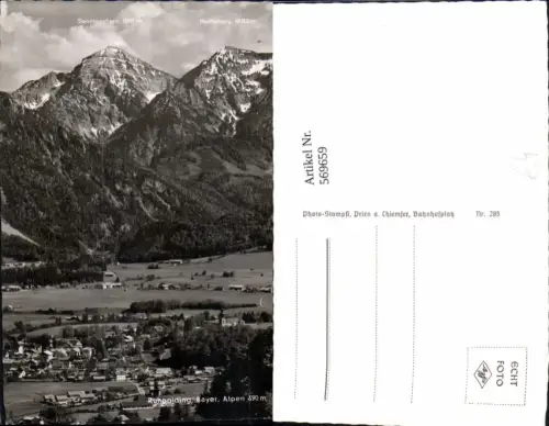569659,Foto Ak Ruhpolding Bayer. Alpen