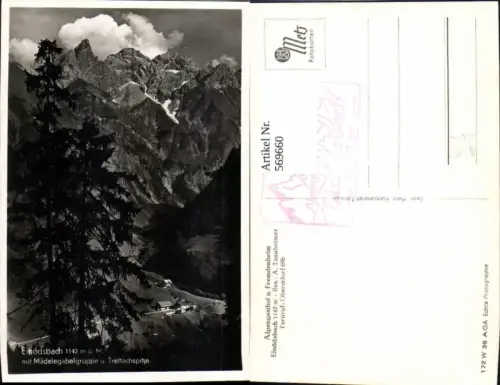 569660,Oberstdorf Einödsbach Alpengasthof u. Fremdenheim