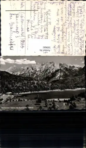 569681,Mittenwald Ferchensee m. Karwendel