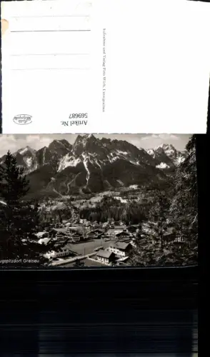 569687,Foto Ak Grainau Zugspitzdorf