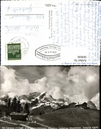 569690,Garmisch-Partenkirchen Am Eckbauer m. Hochblassen Alpspitze Zugspitze