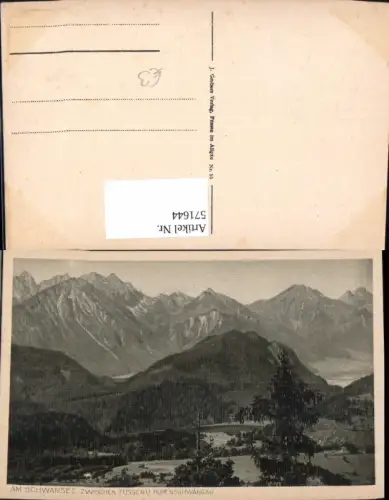 571644,Am Schwansee zw. Füssen u. Hohenschwangau