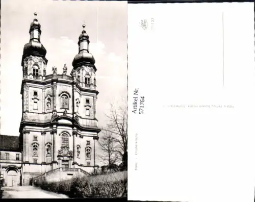 571764,Foto Ak Banz Klosterkirche Bamberg