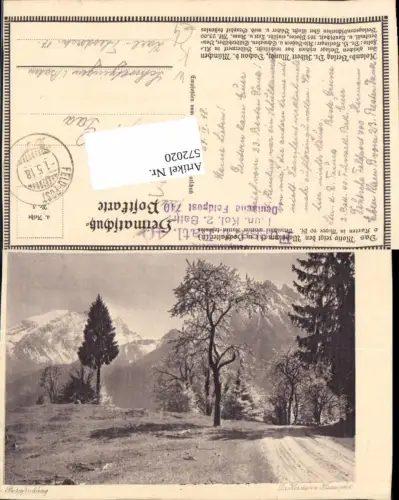 572020,Künstler AK Dr. Hermann Haass Bergfrühling Watzmann Hochfalter bei Berchtesgaden