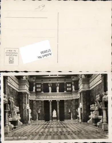 572050,Walhalla Donaustauf Inneres