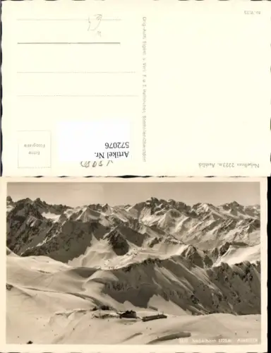 572076,Nebelhorn b. Oberstdorf Ausblick im Winter