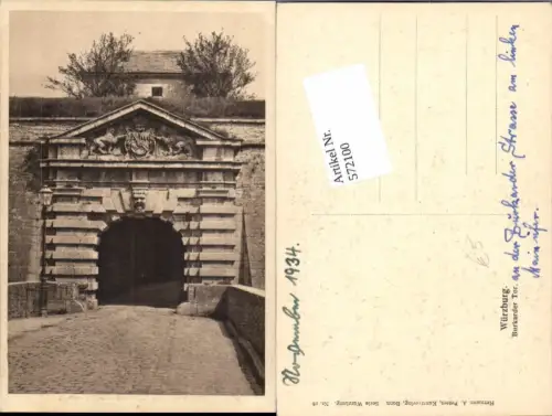 572100,Würzburg Burkarder Tor