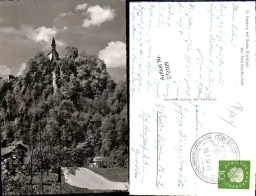 572109,St Pankraz m. Ruine Karlstein b. Bad Reichenhall