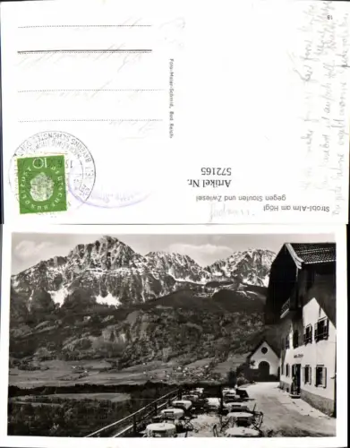 572165,Strobl-Alm Stroblalm am Högl geg. Staufen u. Zwiesel Anger Berchtesgadener Land