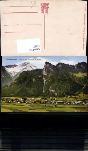 572951,Oberammergau Total geg. Notspitze u. Kofel Passionsspiele