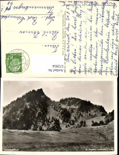 572954,Foto Ak Tennemooskopf Gunzesried Blaichach Allgäu