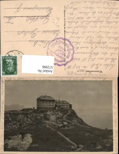 572996,Watzmannhaus Ramsau bei Berchtesgaden