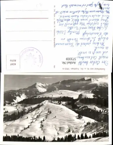 573359,Foto Ak Sudelfeld m. Kl. u. Gr. Traithen Bayrischzell Oberaudorf