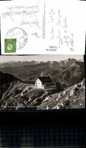 573365,Foto Ak Schliersee Rotwandhaus geg. Rofan