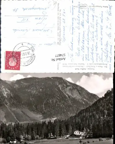 574877,Pension Kaffee Koch Hans u. Käte Neuhaus am Schliersee