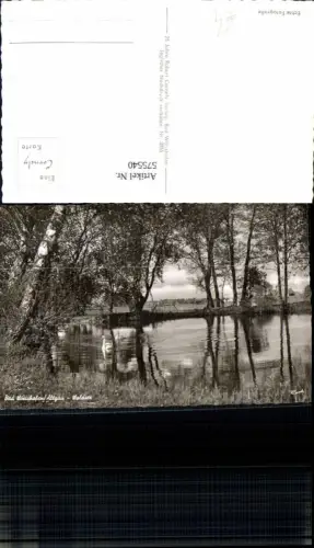 575540,Foto Ak Bad Wörishofen Waldsee