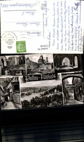 576136,Mehrbild Ak Passau Altstadt