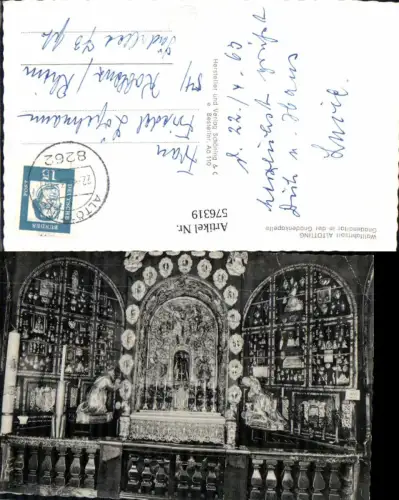576319,Altötting Gnadenaltar i. d. Gnadenkapelle
