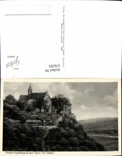 576333,Großheubach Kloster Engelberg ob dem Main