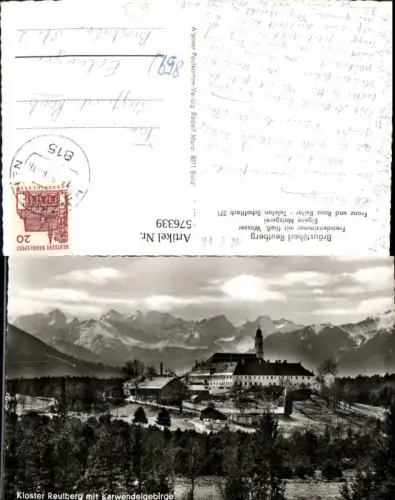 576339,Franziskanerinnenkloster Reutberg Sachsenkam Karwendelgebirge