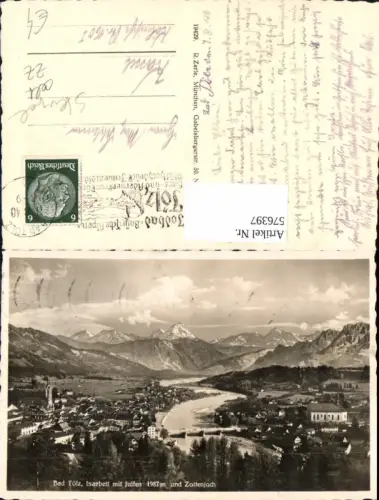 576397,Bad Tölz Isarbett m. Juifen u. Zottenjoch