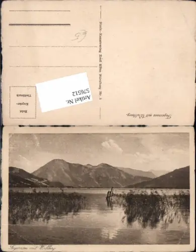 576512,Tegernsee mit Wallberg