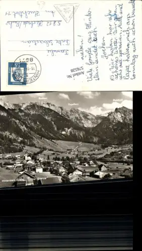 576528,Hinterstein im Allgäu Tiroler Grenze Geishorn Rauhorn Kugelhorn Äplekopf