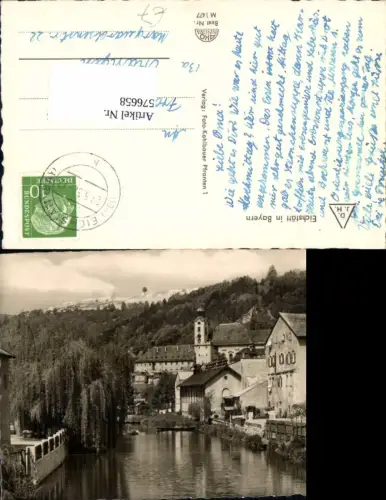 576658,Eichstätt Ansicht m. Kirche