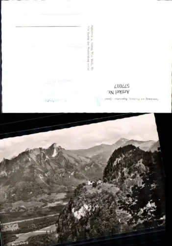 577017,Foto Ak Petersberg m. Heuberg Flintsbach am Inn