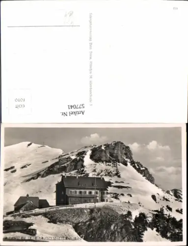 577041,Foto Ak Schliersee Rotwand m. Rotwandhaus