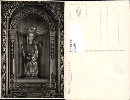 577218,Foto Ak Großheubach Kloster Engelberg ob dem Main Gnadenbild