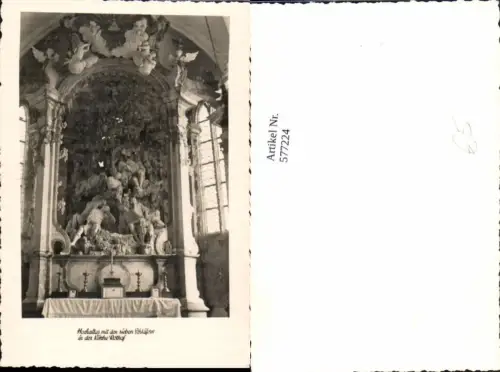 577224,Foto Siebenschläferkirche Rotthof Ruhstorf an der Rott Hochaltar
