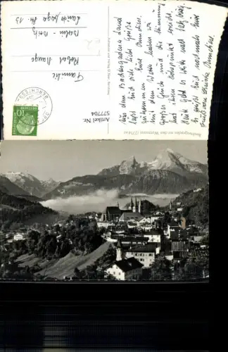 577704,Berchtesgaden m. d. Watzmann pub O. Beer