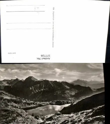 577728,Foto Ak Höfats m. Seealpsee Oberstdorf