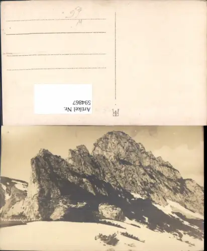 594867,Foto Ak Ruchenköpfe b. Bayrischzell