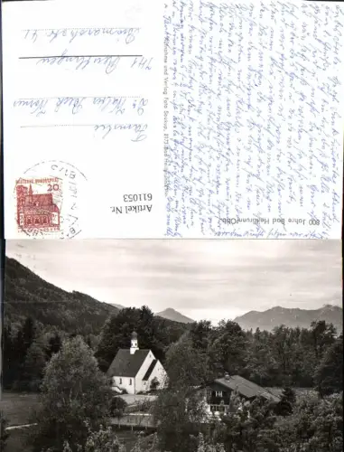 611053,Bad Heilbrunn Evangelische Kirche