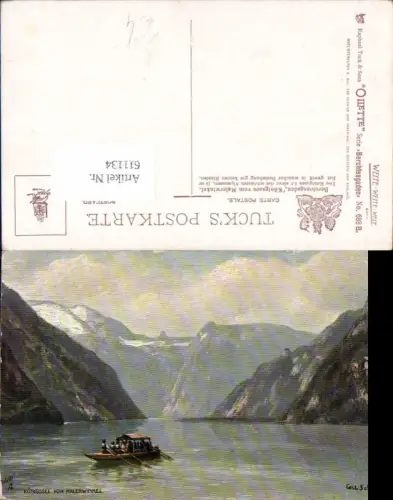 611134,Künstler AK Carl Schmitt Königsee Berchtesgaden pub Raphael Tuck e Sons 688 B