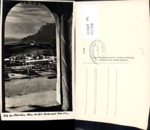 611192,Foto Ak Neubichler-Alm im Högl b. Bad Reichenhall
