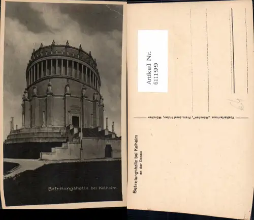 611199,Befreiungshalle b. Kelheim a. d. Donau