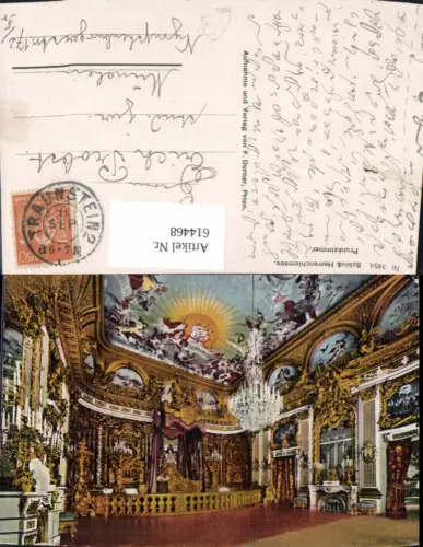 614468,Schloss Herrenchiemsee Prunkzimmer Interieur Gemeinde Chiemsee