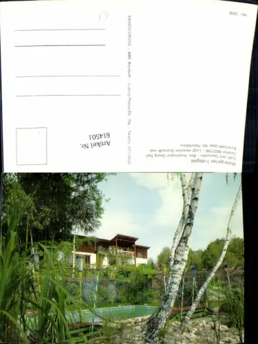 614501,Malergarten Trebgast b. Bayreuth u. Kulmbach Garten Birke Baum