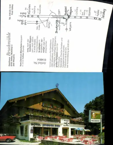 614864,Valley b. Weyarn Gasthaus Bruckmühle