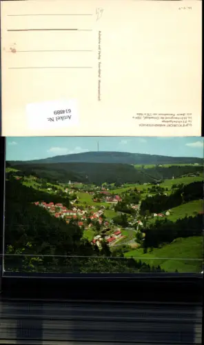 614889,Warmensteinach i. Fichtelgebirge m. Ochsenkopf Fernsehturm