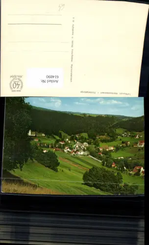 614890,Foto Ak Warmensteinach i. Fichtelgebirge Ansicht