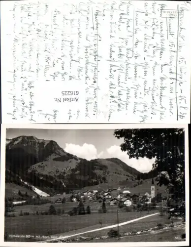 616225,Hinterstein Bad Hindelang m. Horn Allgäu