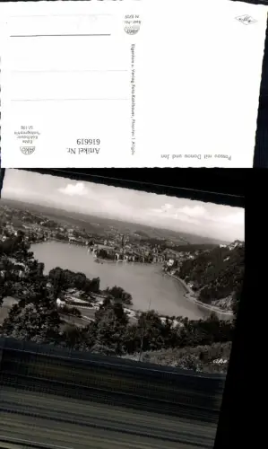 616619,Foto Ak Passau m. Donau u. Inn