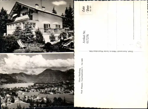 617276,Mehrbild Ak Bad Wiessee Haus Neuburg